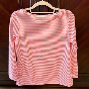 Vineyard Vines Pink and White Striped Shirt